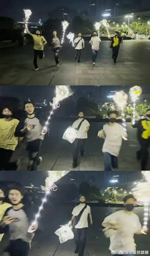 重庆#高考结束后时代少年团的弟弟们重聚重庆,大家一起肆意奔跑的样子