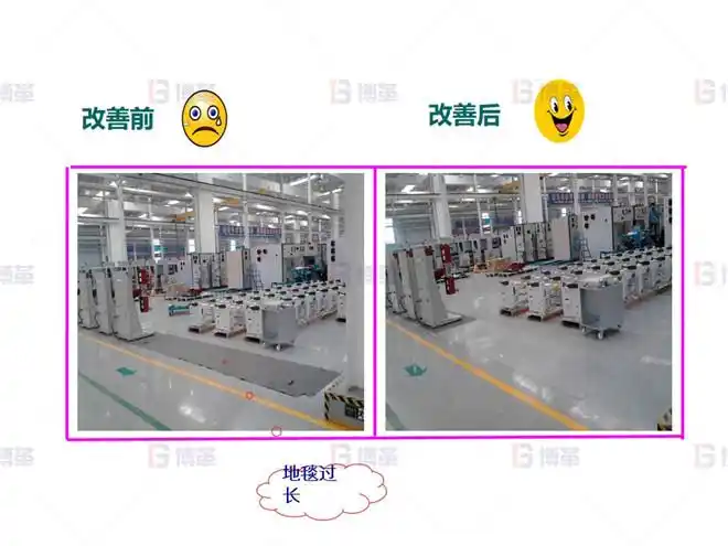 知名电气公司5s管理案例 改善前后3