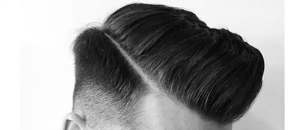 经典男士莫西干短发两边剃寸头发型设计图片