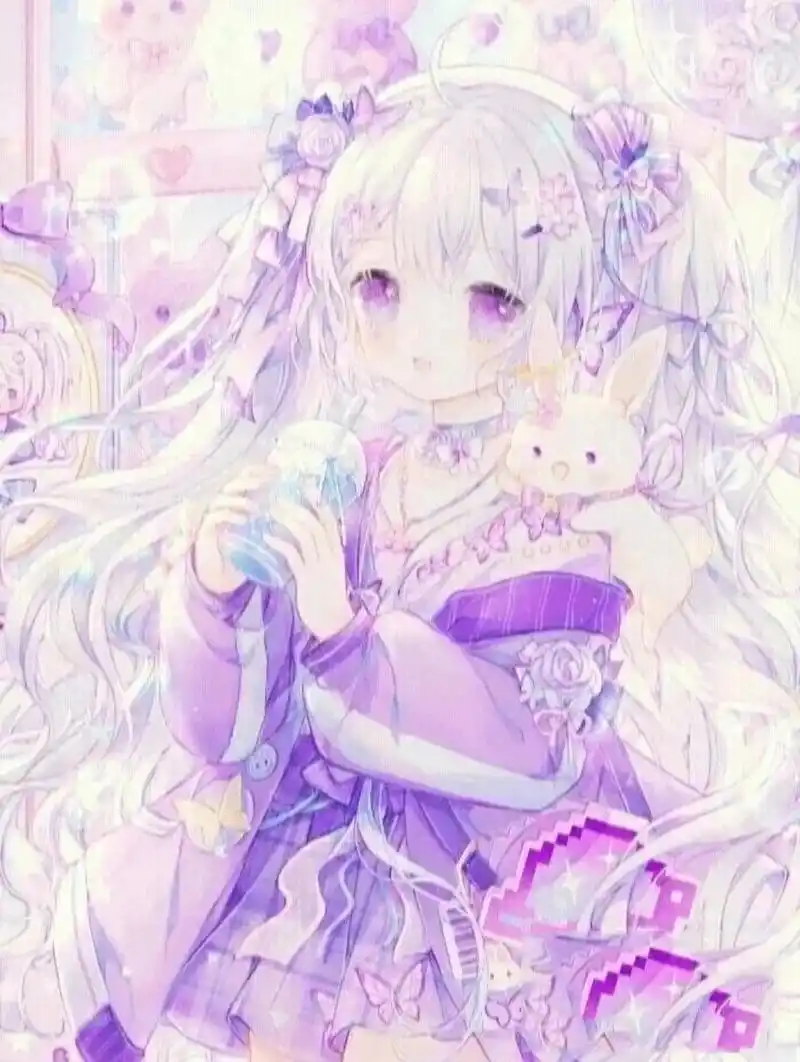 头像仙气少女心可爱动漫人物惊艳!