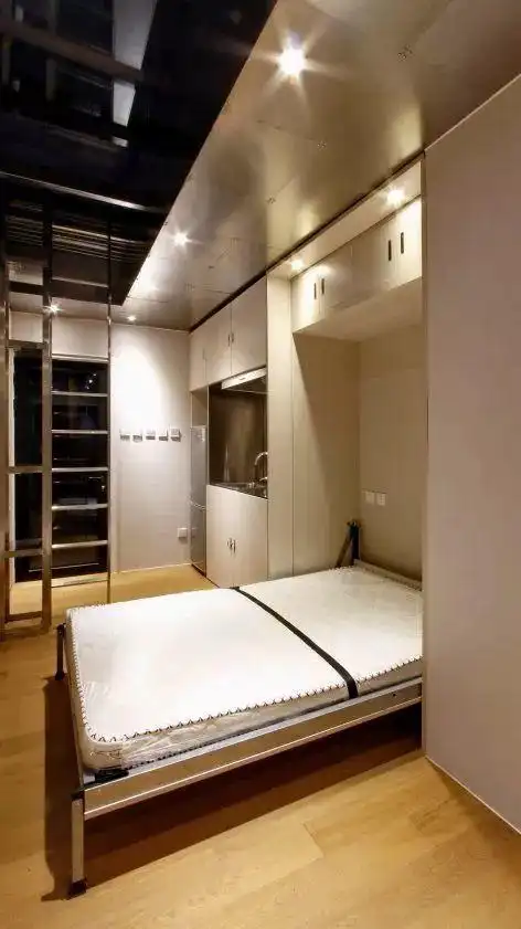 [分享]北京15平米的房子经过改造变成了舒适智能房