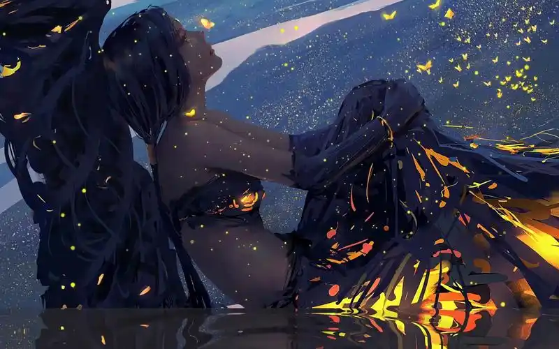 【wlop 鬼刀】风铃公主 动态壁纸