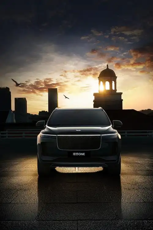 理想one汽车—ps精修作品