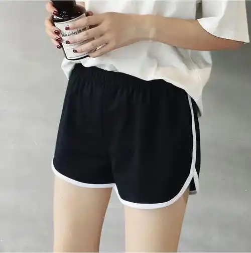 休闲跑步新款女夏健身宽松学生地摊睡裤2022百搭打底女装运动短裤