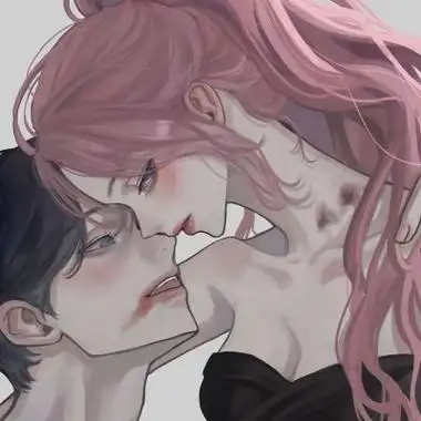 霸气黑暗动漫情侣头像