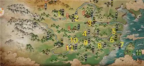 烟雨江湖最佳杀牛路线一览