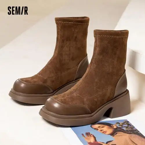 semir女士短靴sjsj233792报价_参数_图片_视频_怎么样_问答-苏宁易购