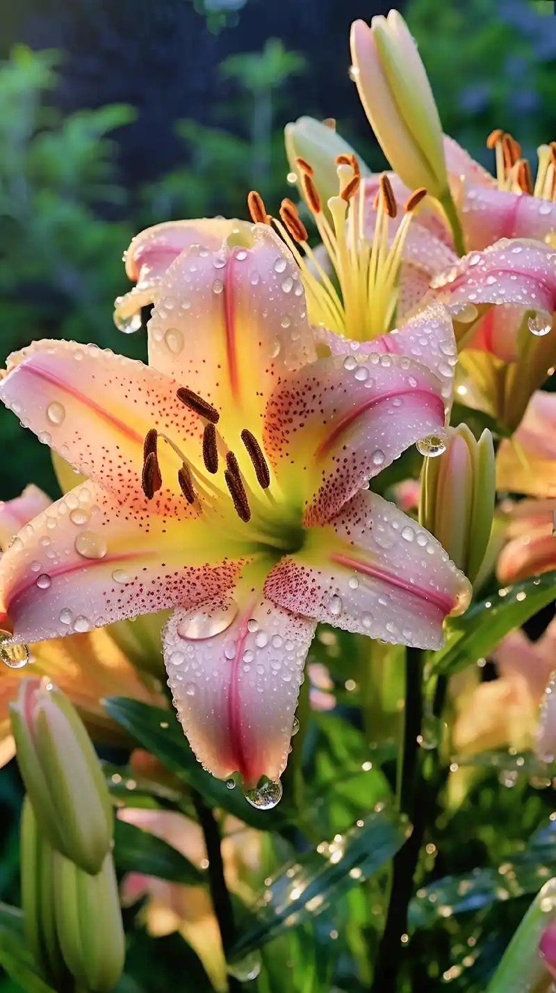 百合花开,馥郁芳香,愿所有美好不期而至.#好看的花一定要分享 - 抖音