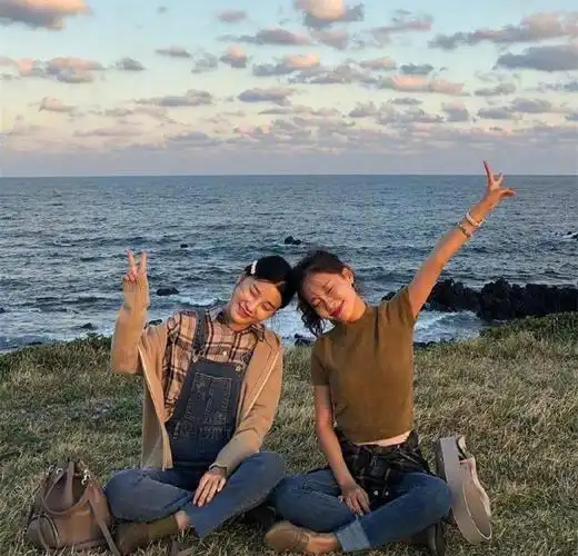 这样好看的闺蜜照,超!想!要!