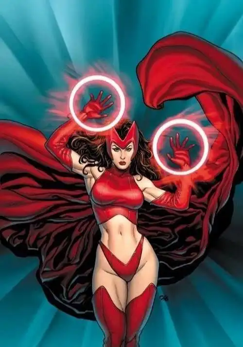 绯红女巫在漫画中除了抹杀变种人,重启宇宙,还有什么表现?