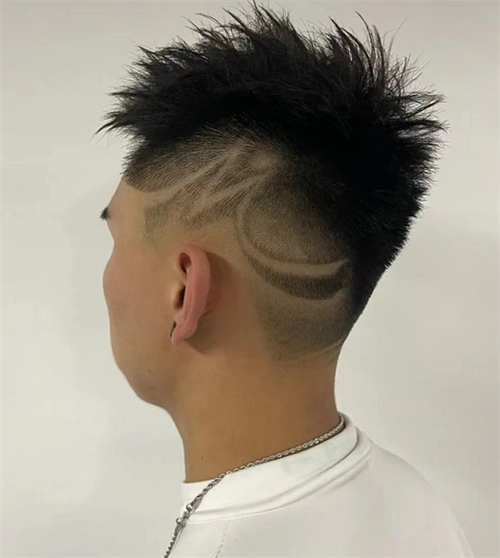 男生铲青雕刻 潮男酷炫发型_时尚男发 - 美发站