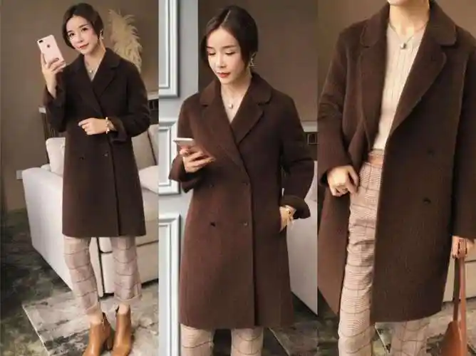 深咖啡色大衣搭配图片(深咖啡色大衣搭配图片大全)-企况网