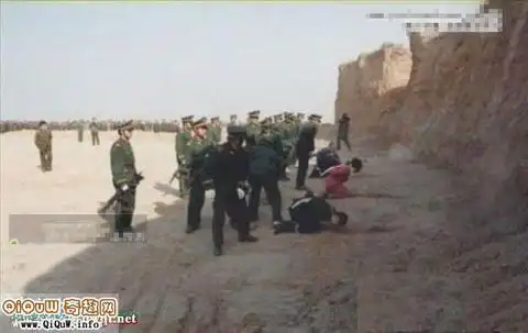 实拍枪毙刑场现场恐怖照片:美女死刑犯处决过程建国以来,负责执行死刑