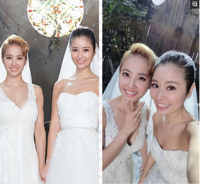 蔡依林和林心如,两大女神同框,实在像极了