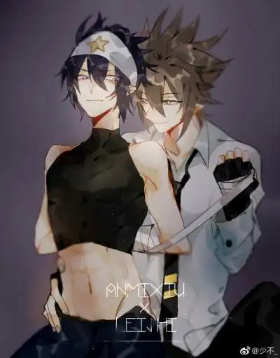 凹凸世界##安雷# 安米修老师教你绷带正确用法(安:我不是我没有