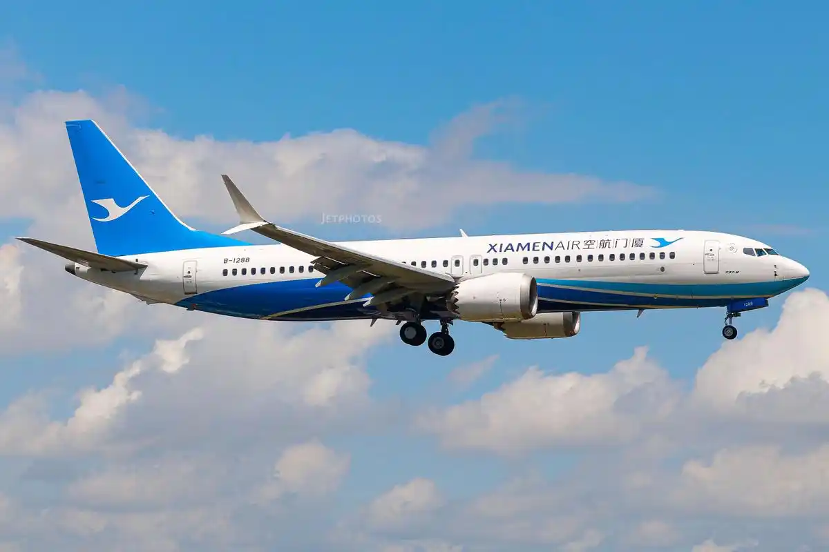 图片欣赏:厦门航空的波音737max-8