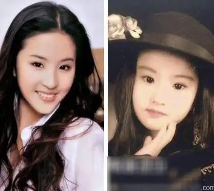 各位明星小时候的照片对比,迪丽热巴美轮美奂,而他已淡出娱乐圈