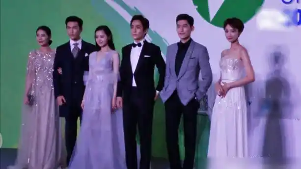 杨颖赵丽颖胡歌刘涛孙俪张翰柳岩等出席上海电视节颁奖典礼