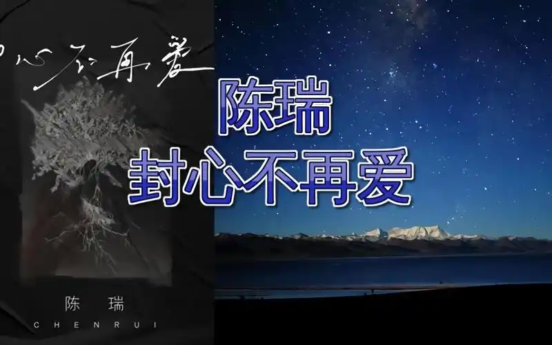 陈瑞 - 封心不再爱