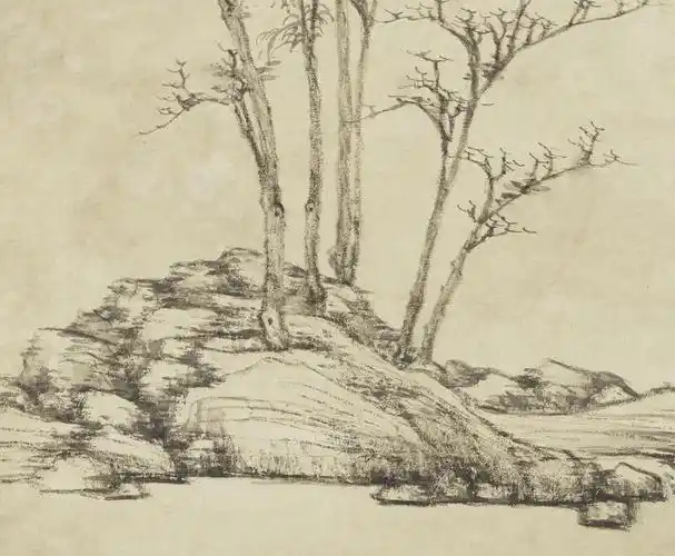 倪瓒渔庄秋霁图