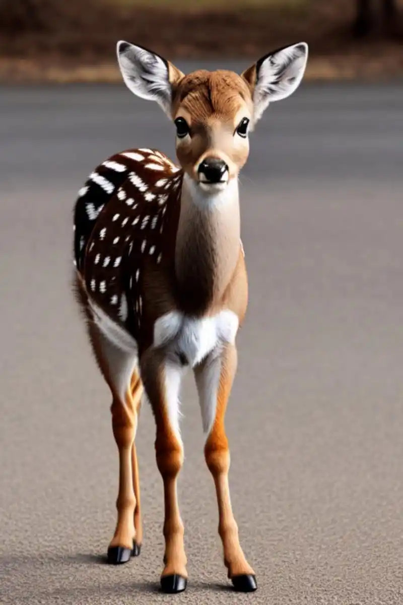 动物园里的梅花鹿很漂亮,看到它身上的梅花斑斑点点,心情瞬间变得美丽