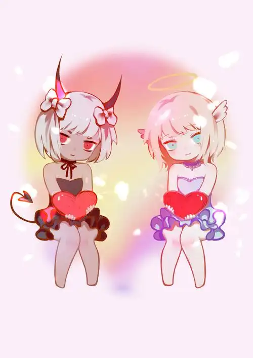 小天使和小恶魔