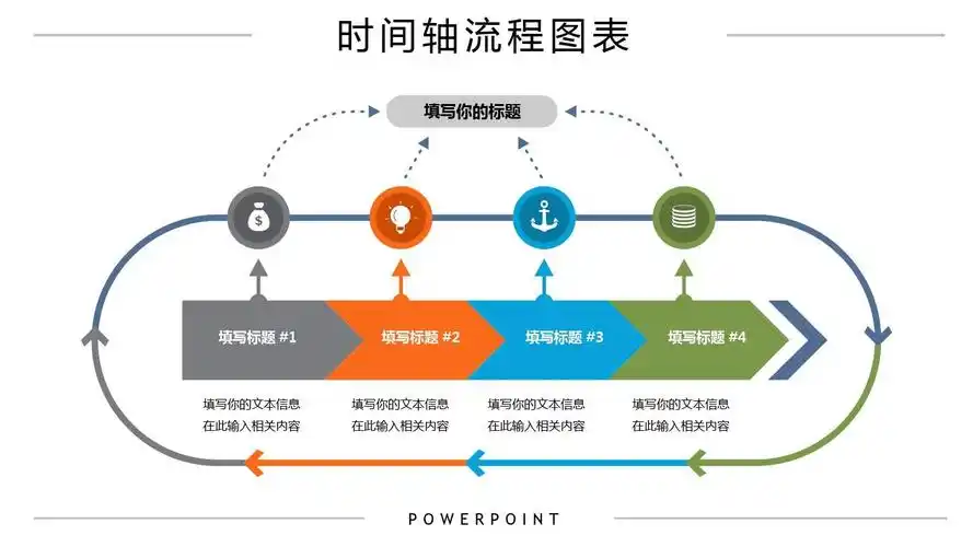 时间轴流程图-ppt模板 (1)