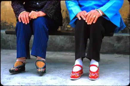 三寸金莲小脚女人遗迹