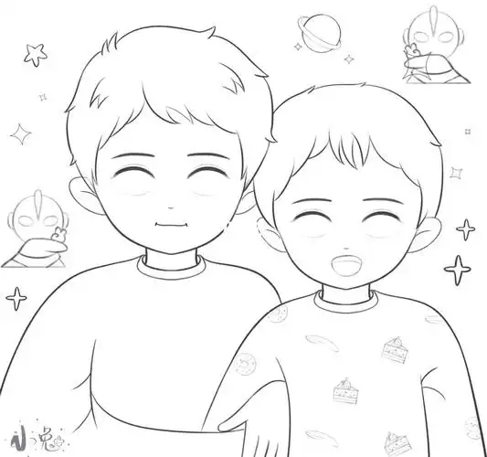 私人稿件约稿是两个可爱的男孩纸