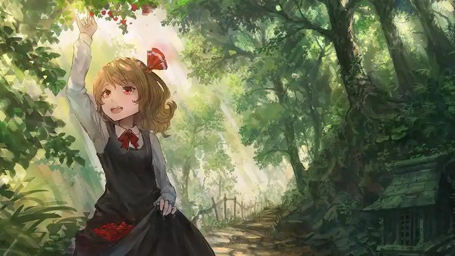 二次元美女卡通人物高清桌面壁纸二次元卡通漫画动漫人物唯美可爱美女