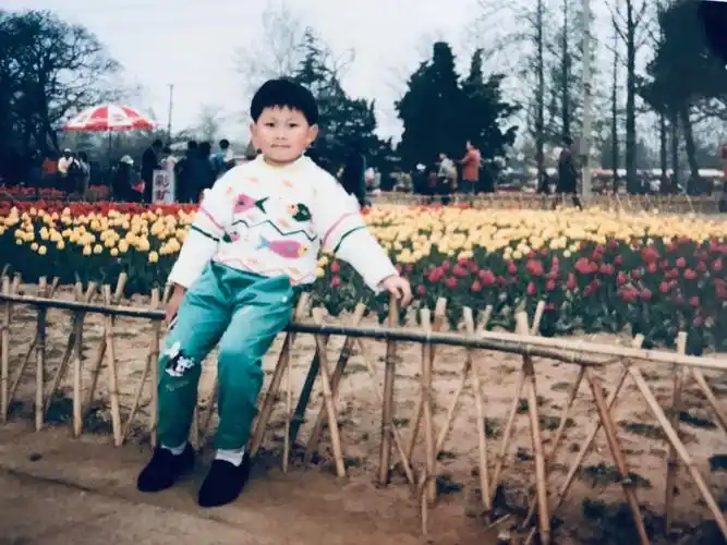 儿子小时候的照片