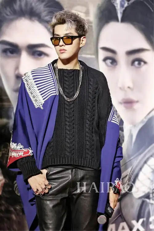 2016年9月29日,吴亦凡亮相《爵迹》首映礼