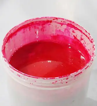 (荧光桃红色)环氧树脂色浆 树脂发光字调色色膏 环保无铅无沉垫