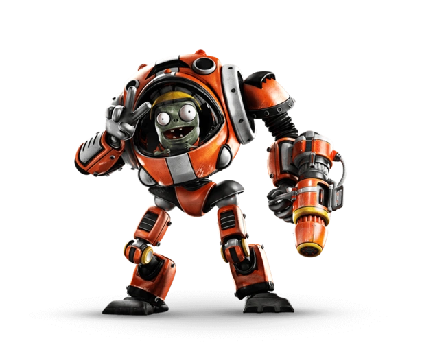 使用z科技打造的z机甲.出动小鬼僵尸的秘密武器,让这种体型硕大生