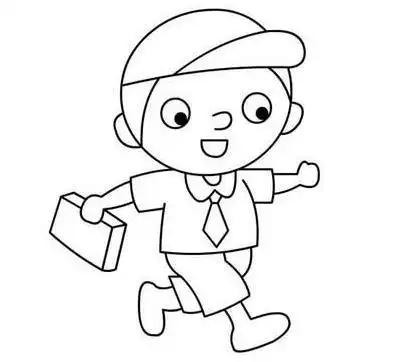 简单又好看的小男孩儿怎么画简笔画可爱的小男孩图片大全