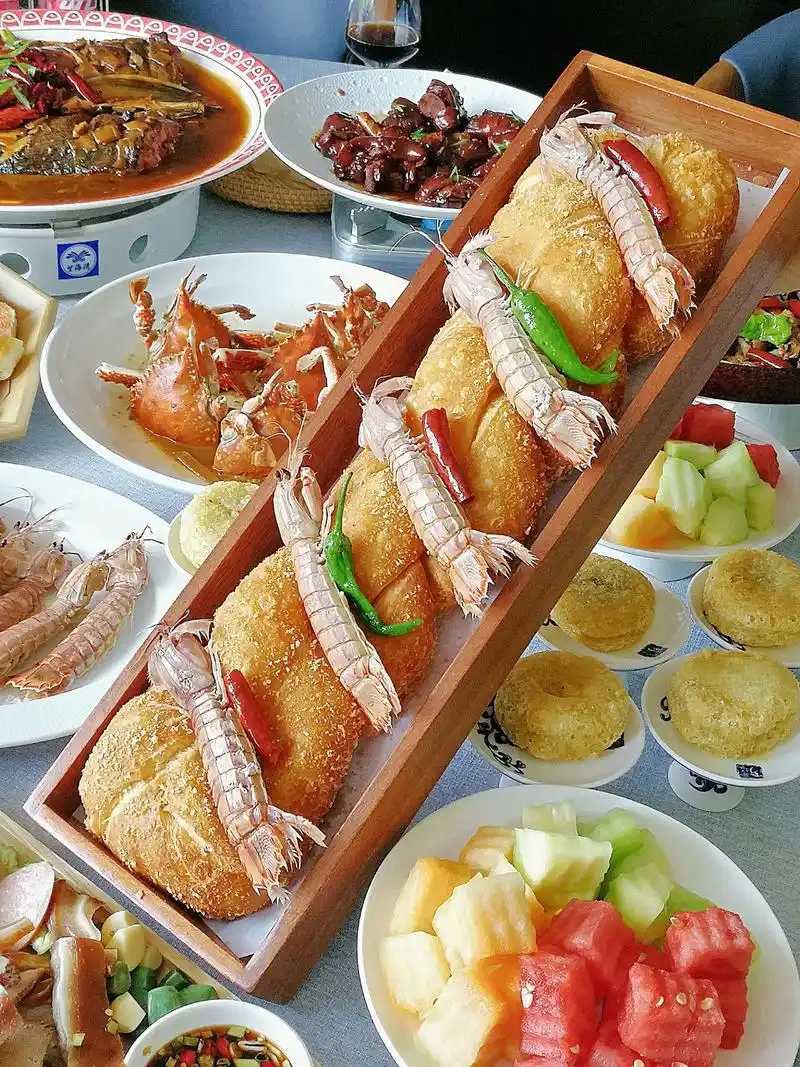 在北塘!无法抗拒的海鲜大餐!家宴!是招待宾朋的蕞高 - 抖音