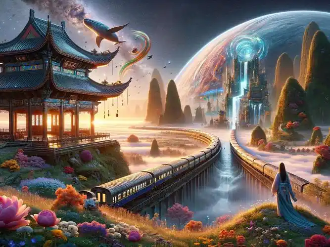 超时空幻境.留下油箱,8k高清原图奉上.