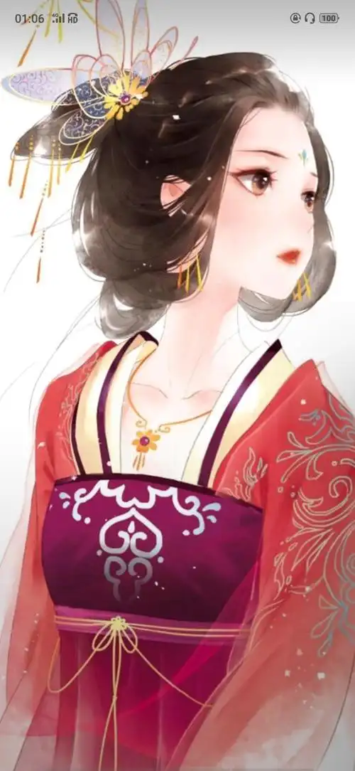 古风美图女生壁纸唯美古风的美人图手绘