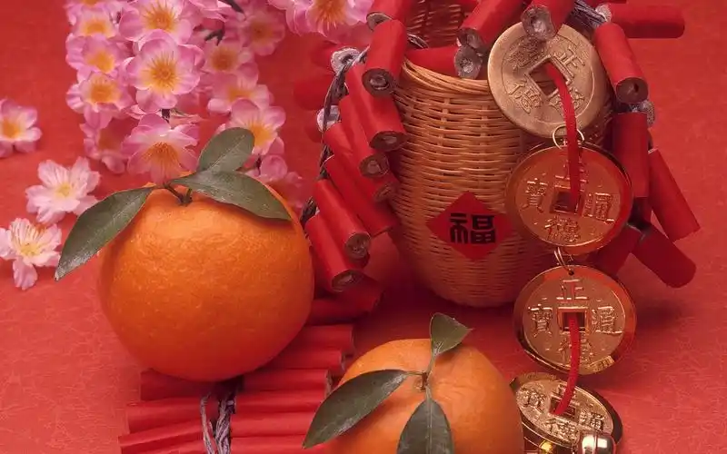 中国风之红色喜庆壁纸6 - 1440x900