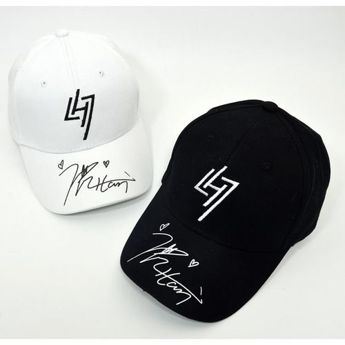 鹿晗明星同款跑男帽子男夏天韩版时尚棒球帽户外休闲休闲百搭涂