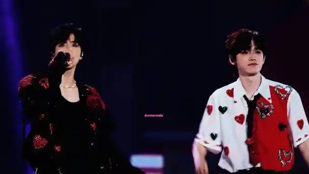 宋亚轩刘耀文牵手