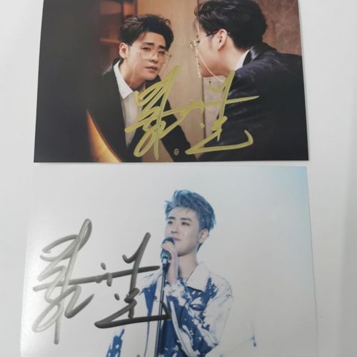 德云社张云雷亲笔签名照保真无印刷高清照片 张云雷签名照 张云雷