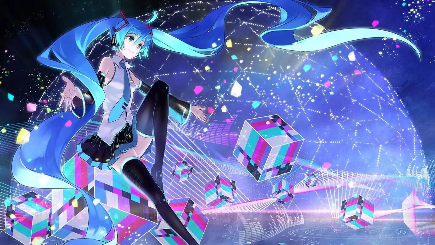 公主殿下初音未来桌面壁纸