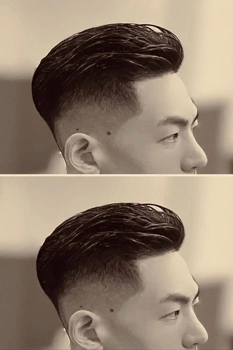 97港风侧背才是永远的yyds|男生发型推荐 97港风侧背真的太帅了