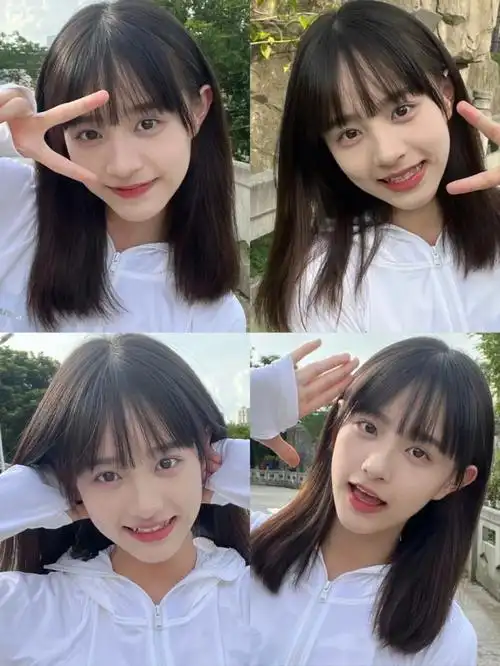 剪完都说好看清纯少女感锁骨发发型60