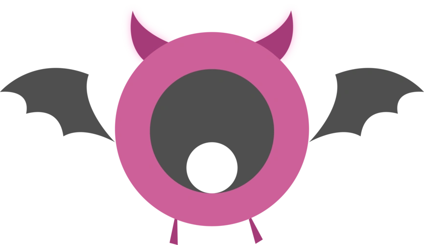 情人节粉色可爱海报小恶魔png免抠