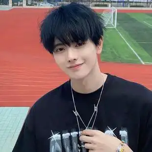 假发男短发韩版 帅气逼真网红自然蓬松齐刘海日常减龄全头套式 造型