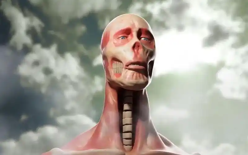 胆小勿扰!【进击的巨人】还原超大3d巨人-阿尔敏