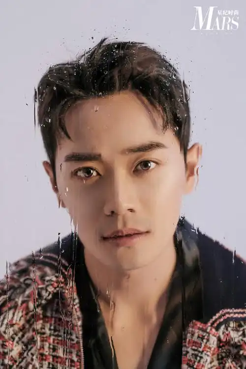 曹骏格子大衣帅气写真图片310