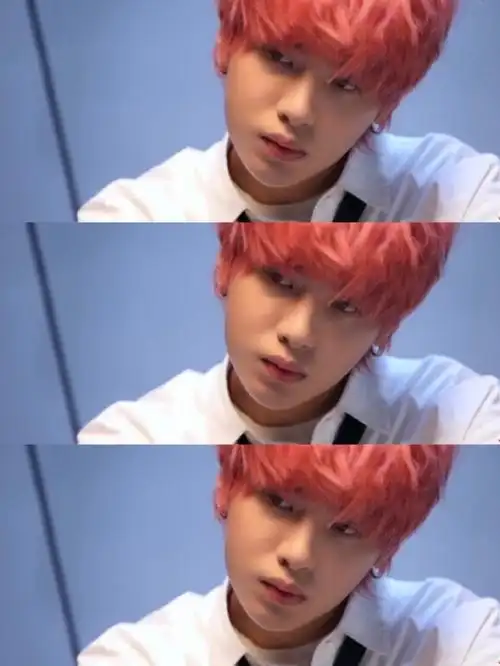 黄明昊樱花粉发色